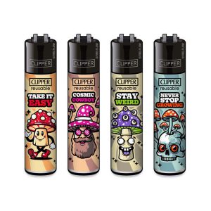 Зажигалка Clipper™ Shrooms #12