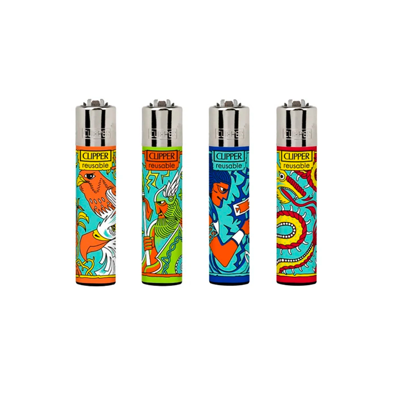 Зажигалка Clipper Gods