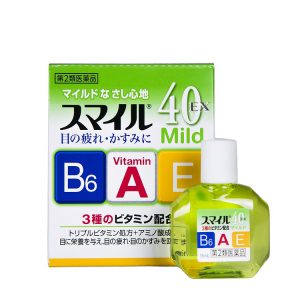 Японские капли для глаз Lion Smile 40 Mild
