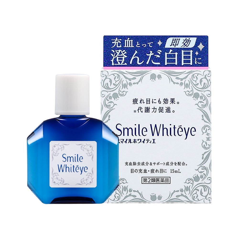 Японские капли для глаз Lion Smile White Eye
