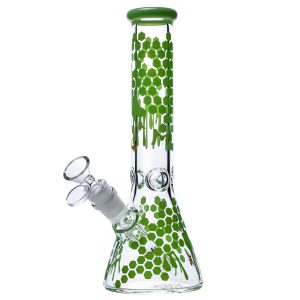 Бонг Phoenix Honeycomb Green