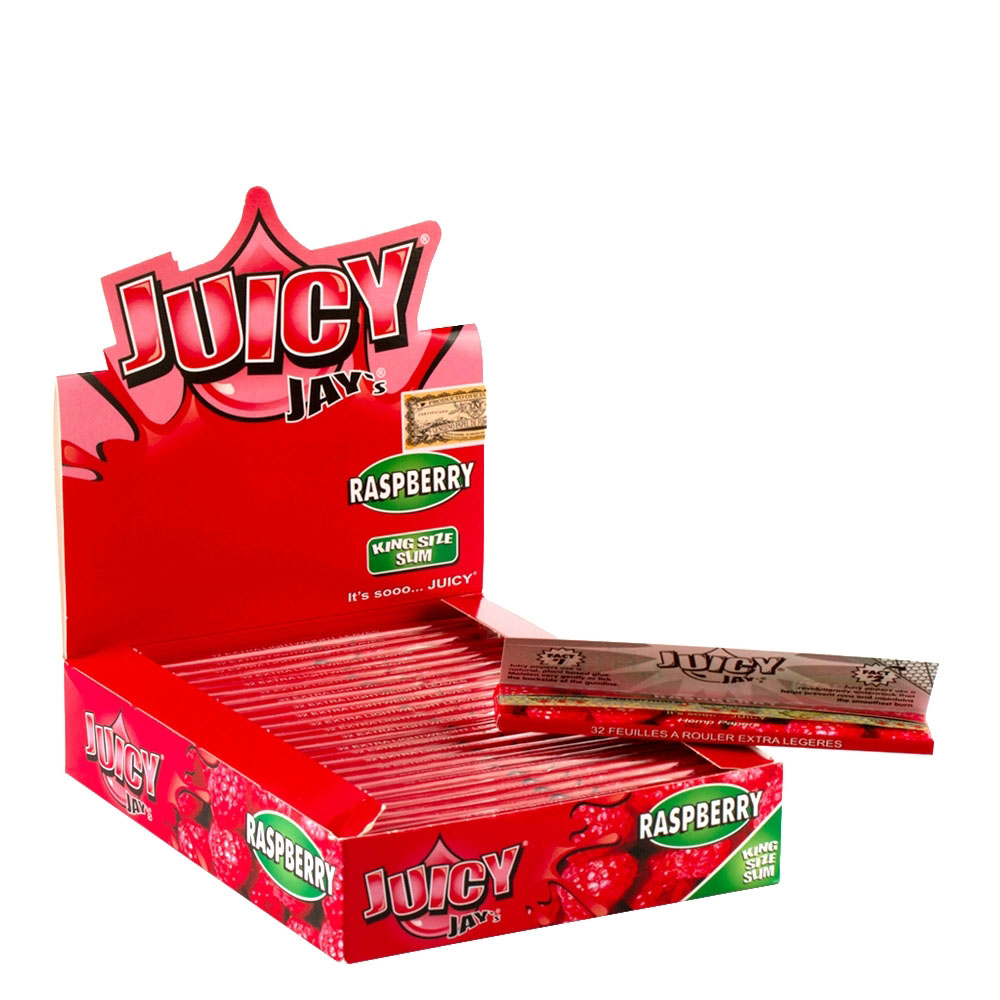 Бумажки Juicy Jay's Raspberry King Size Slim