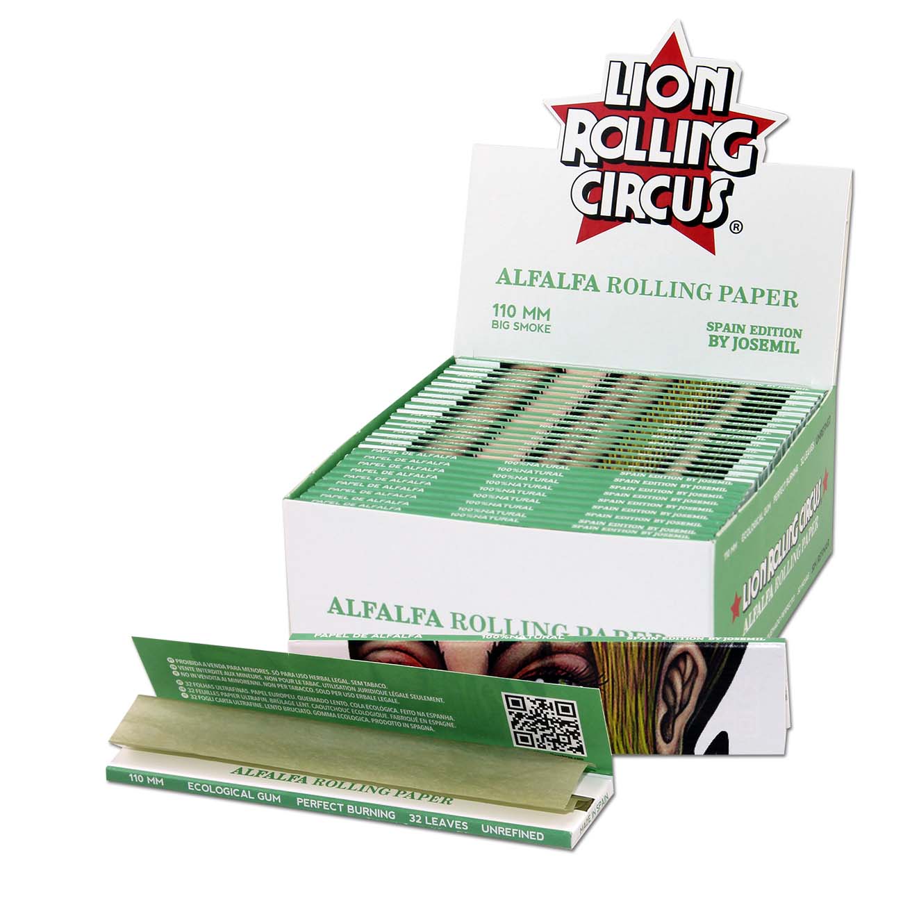 Бумажки Lion Rolling Circus Alfalfa KS Slim