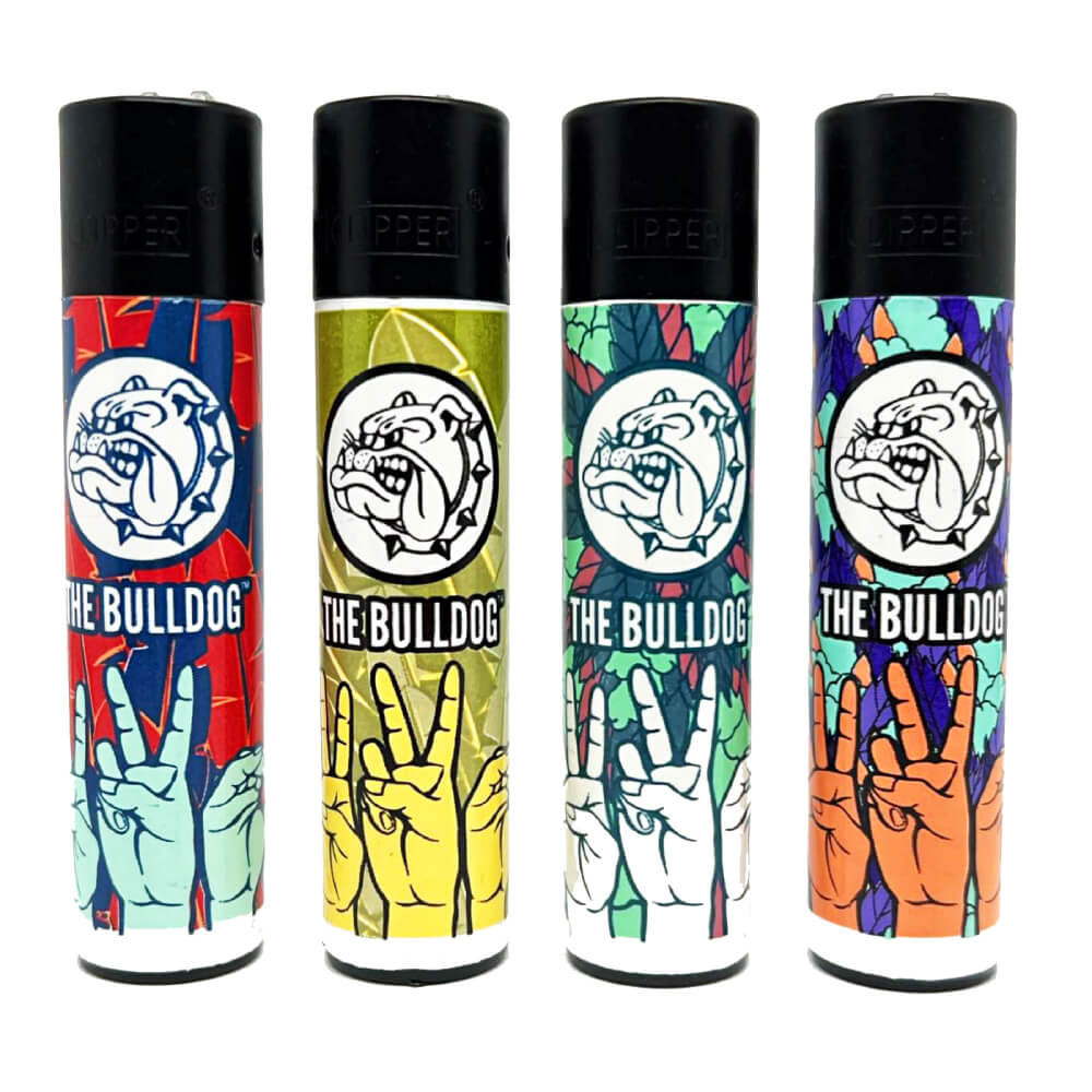 Зажигалка Clipper The Bulldog 420 Botanic