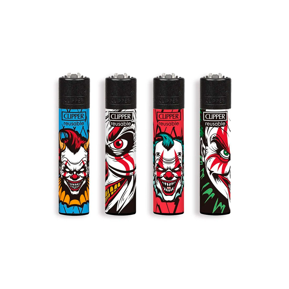 Зажигалка Clipper Lovely Clowns