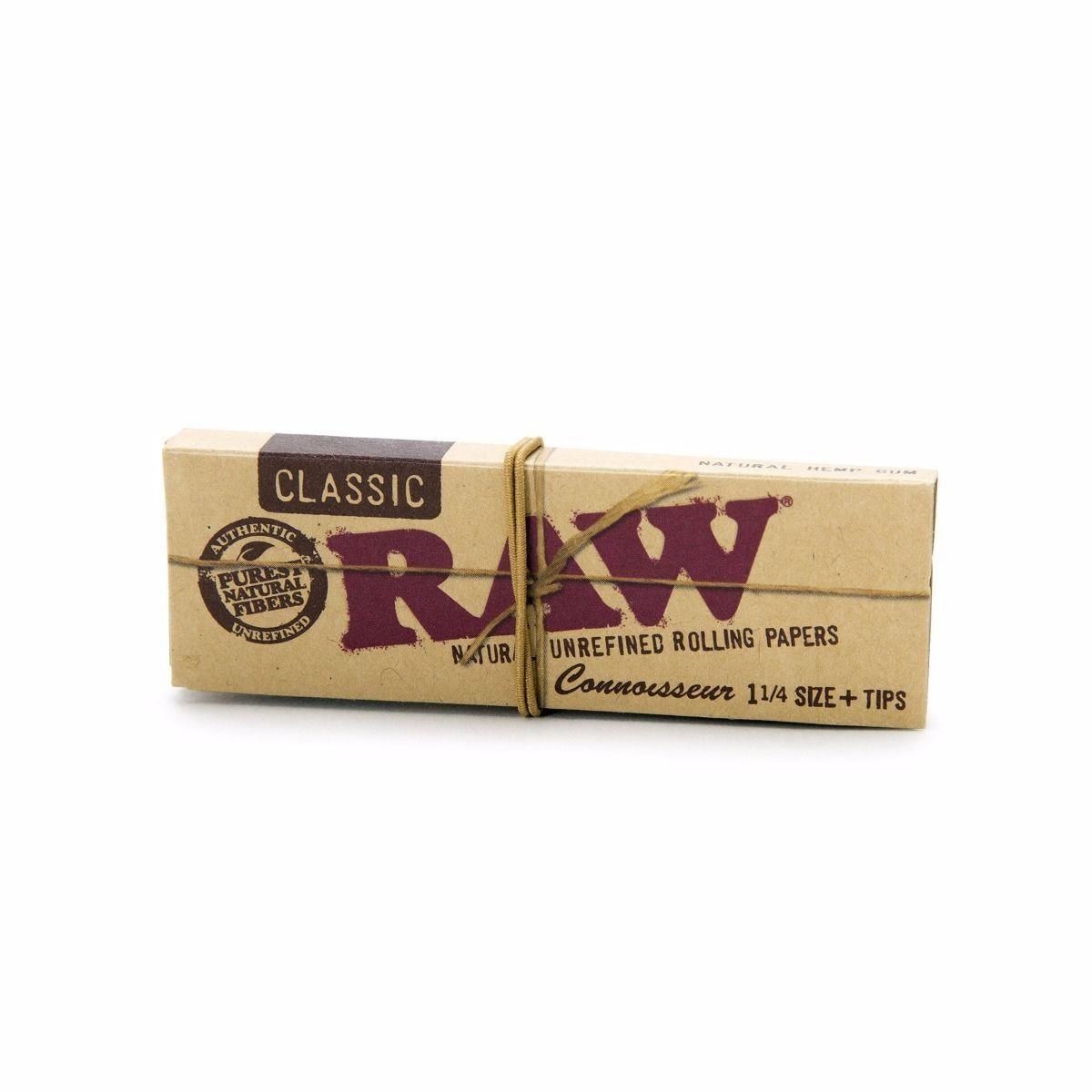 Бумажки RAW Classic Connoisseur 1¼ с фильтрами