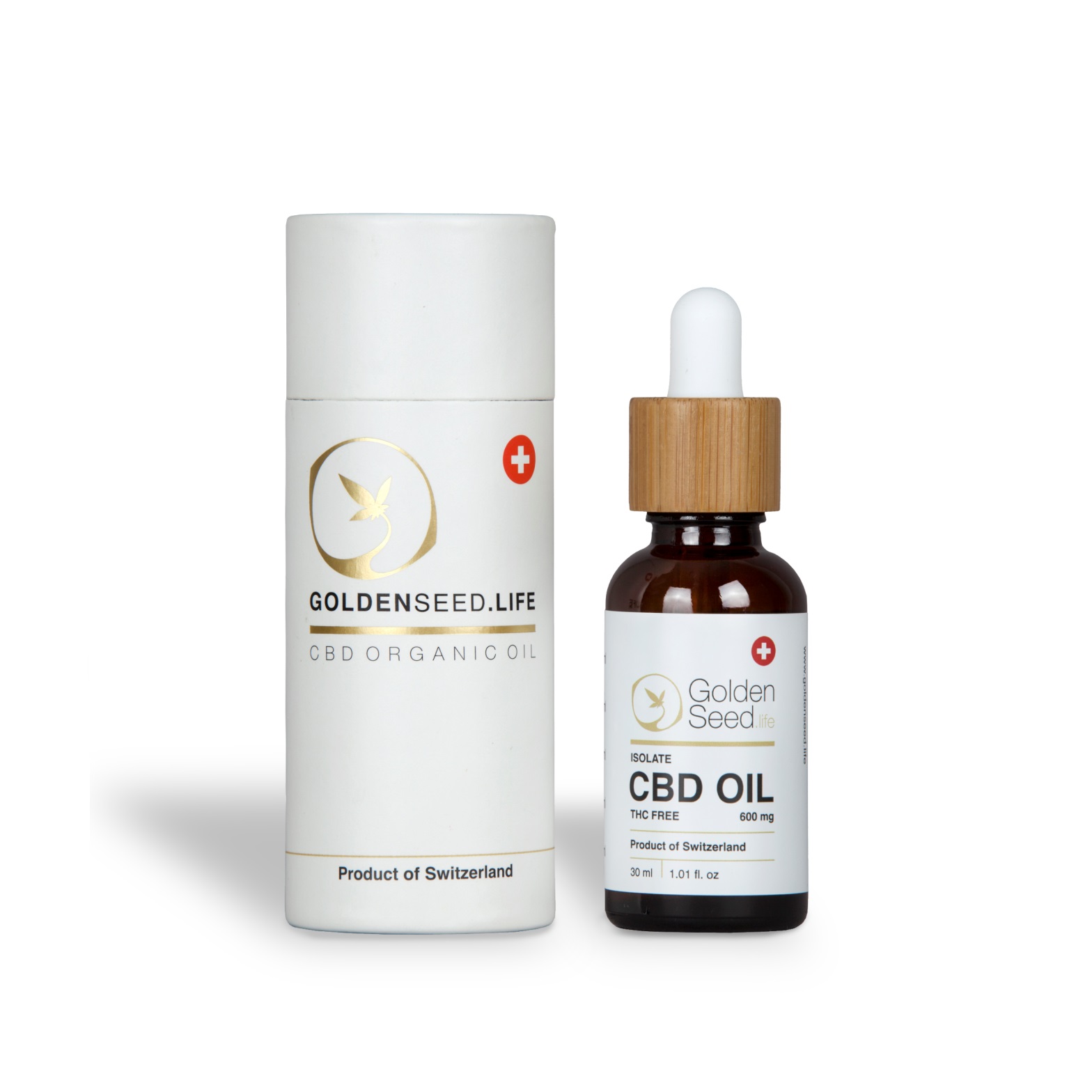 Масло Golden Seed CBD Isolate 2% 600 мг