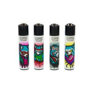 Зажигалка Clipper Racoons