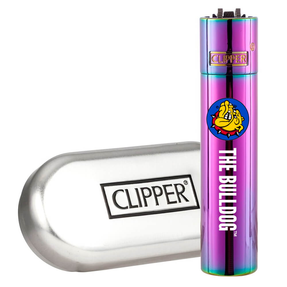 Зажигалка Clipper™ The Bulldog ICY Metal
