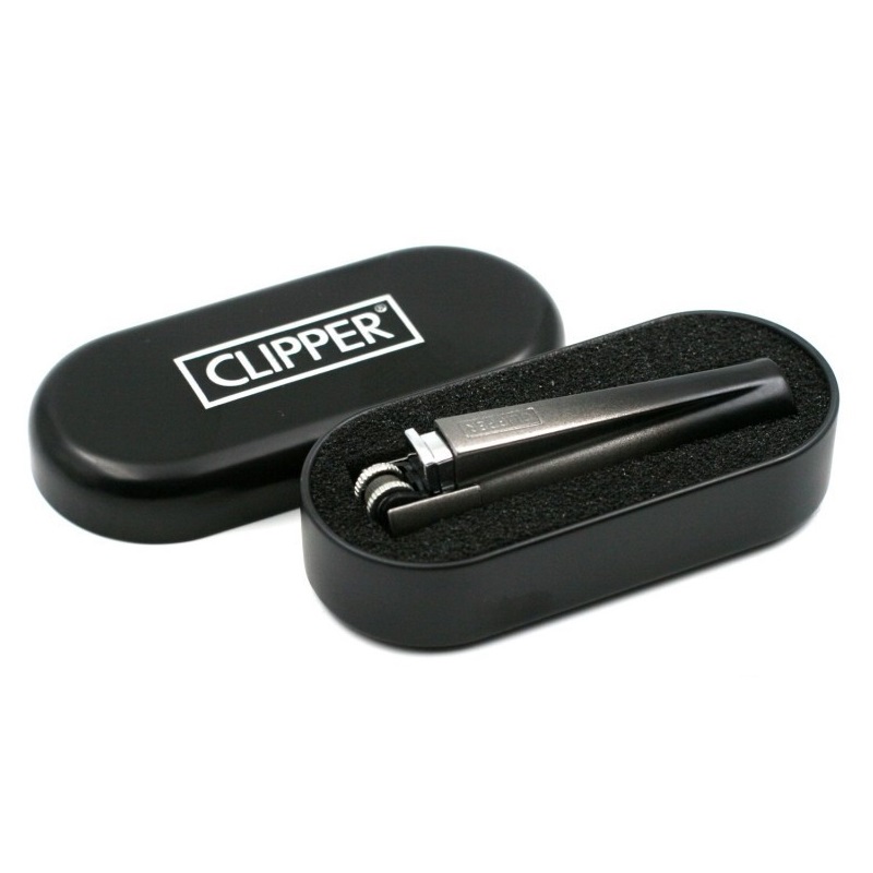 Зажигалка Clipper™ в металлическом футляре