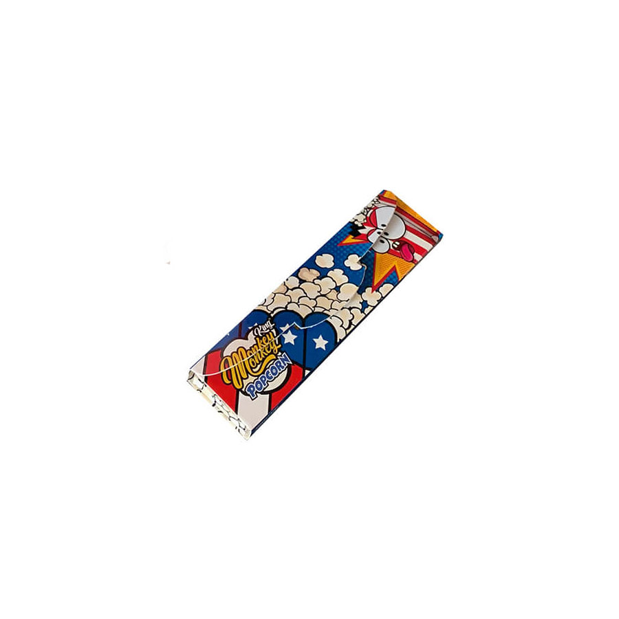 Бумажки Monkey King Popcorn Touch Smell Tips King Size Slim