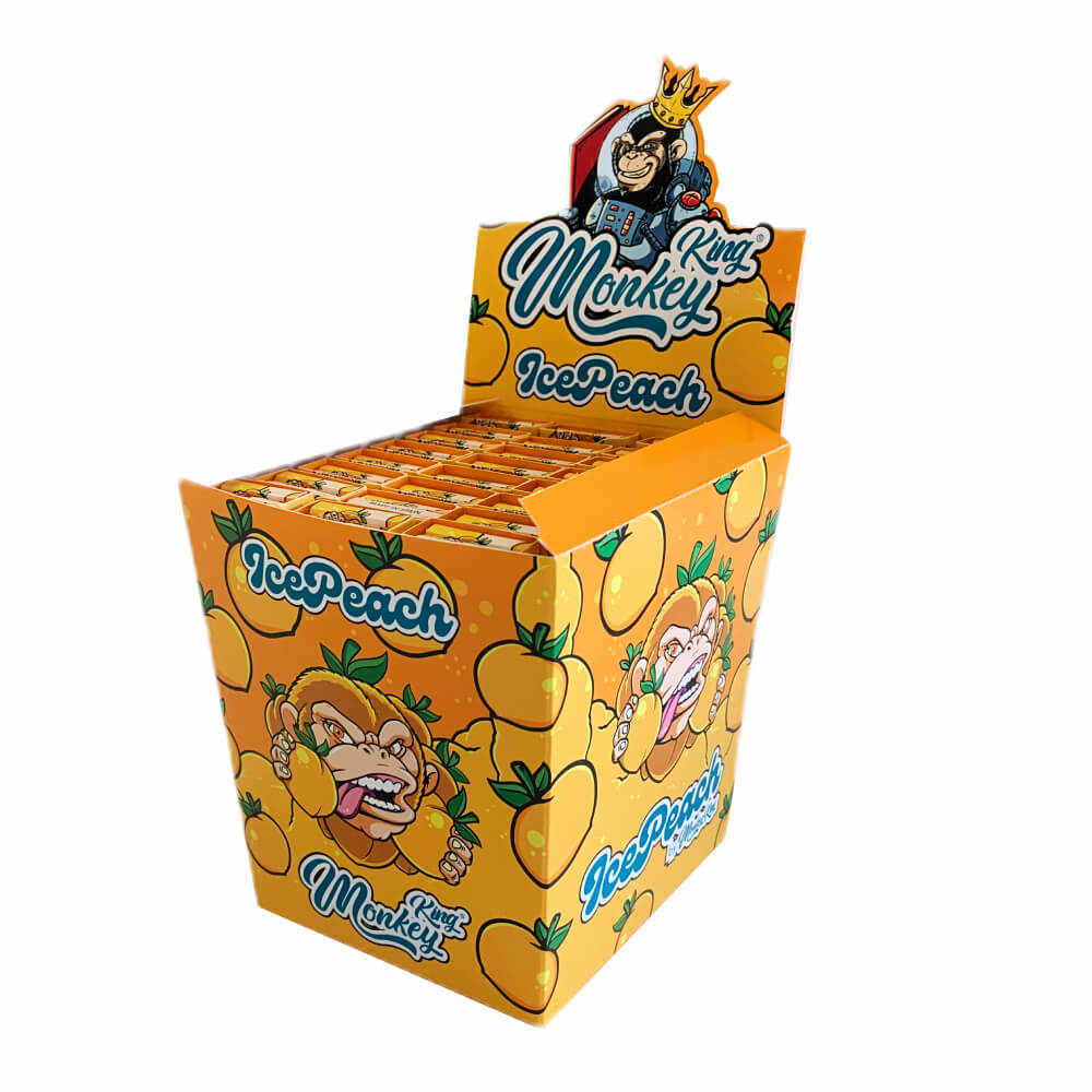 Бумажки Monkey King Tips King Size Ice Peach