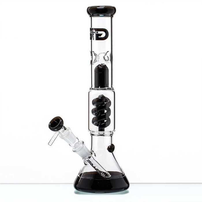 Бонг Grace Glass Black Beaker v.2