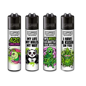 Зажигалка Clipper™ 420 Mix #4