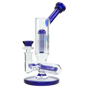 Бонг Phoenix Bubbler Inline Blue